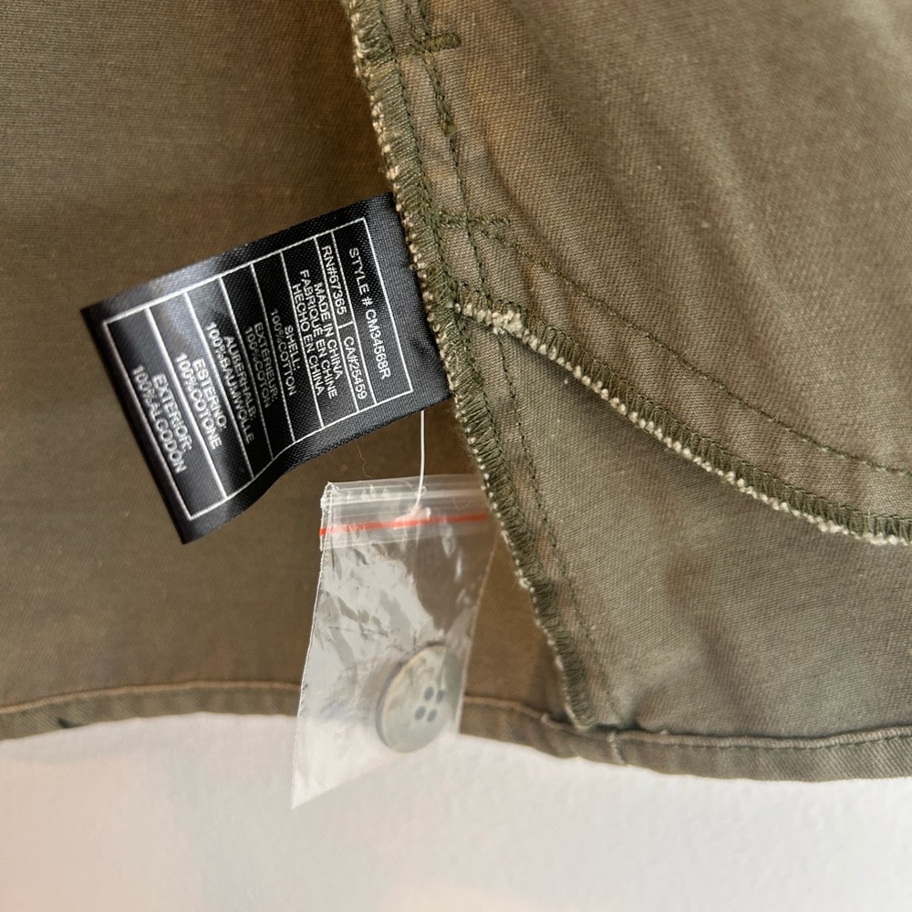 BB Dakota / Steve Madden Army green Star Jacket/Blazer - Picture 4 of 4